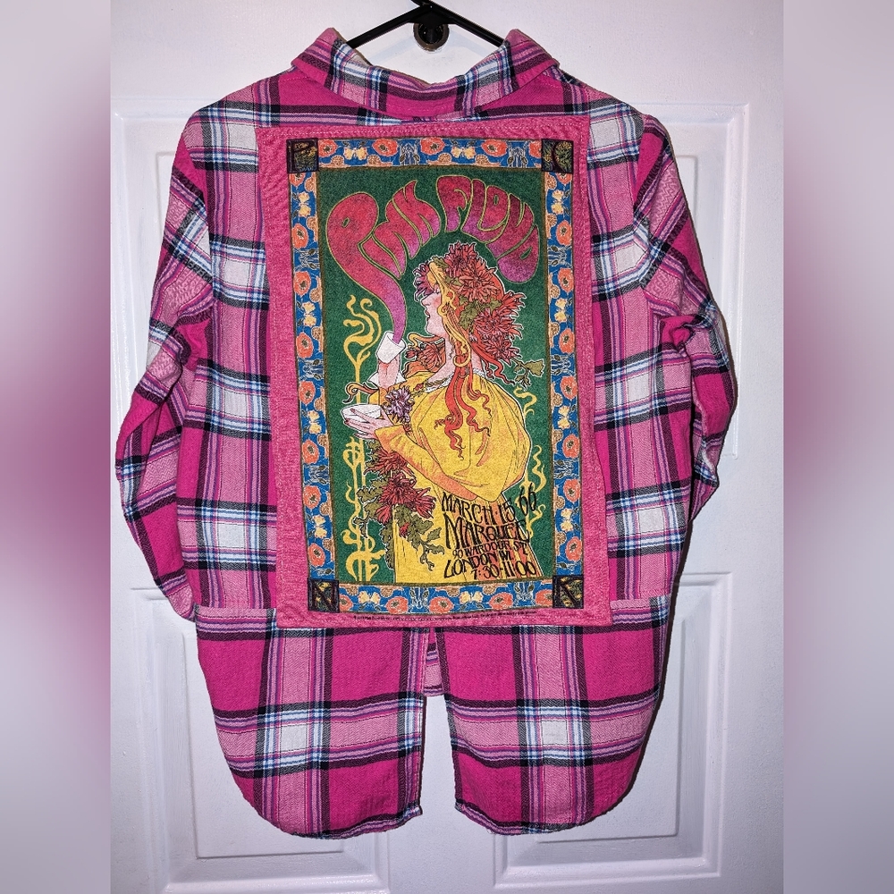 Pink Floyd Upcycled Shirt